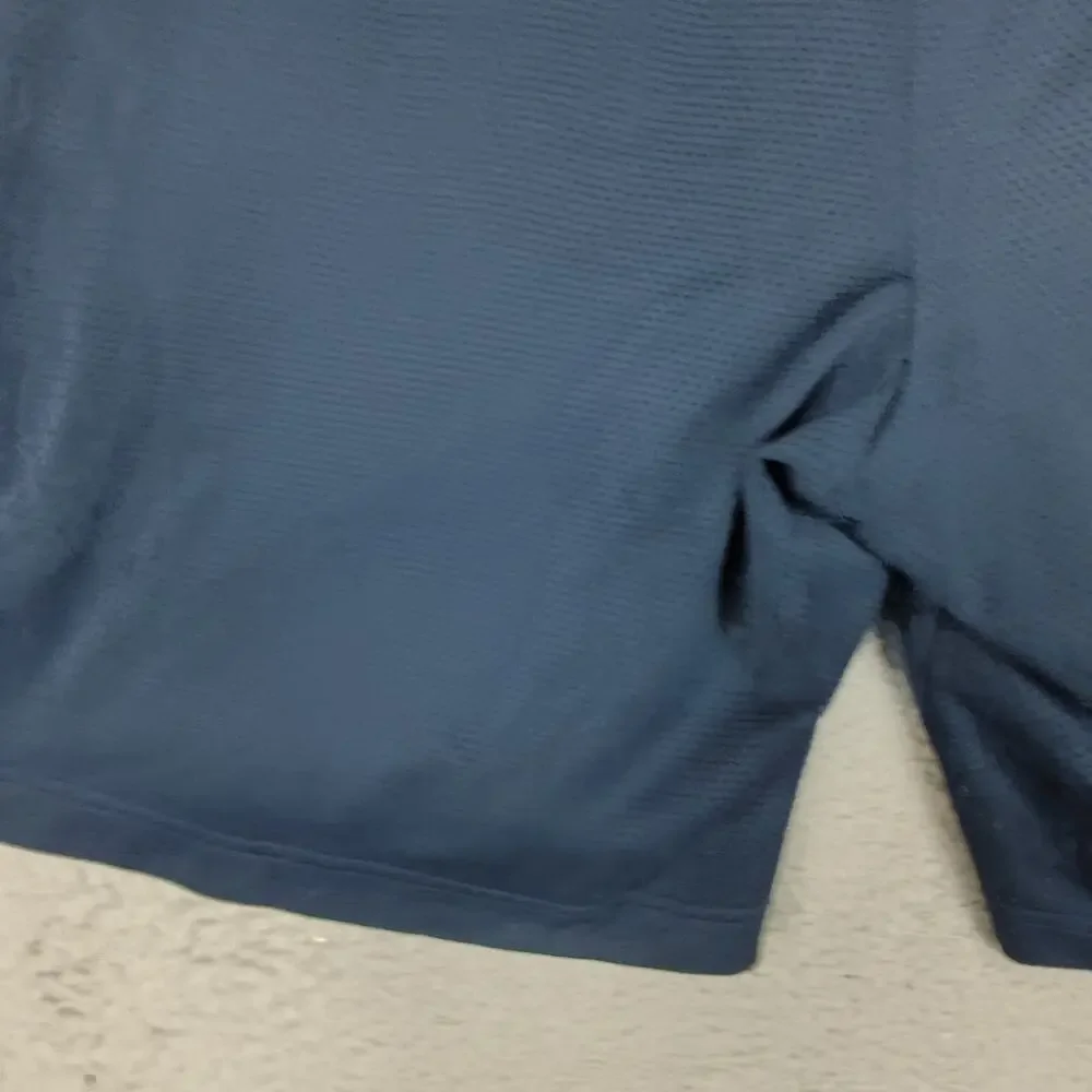 Nike Shorts Mens Medium Blue Swoosh Basketball Athletic Workout Swimming Trunks